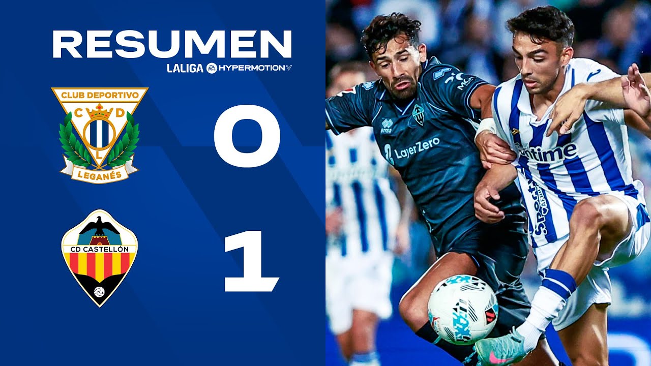 📹 RESUMEN | CD Leganés 0 - 1 CD Castellón | J7 | LALIGA Hypermotion